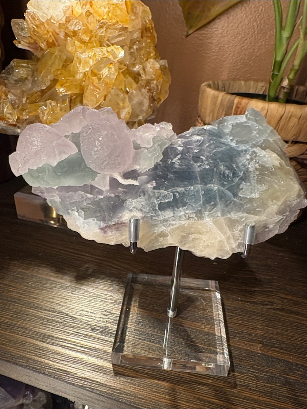 Stunning Multicolored Fluorite